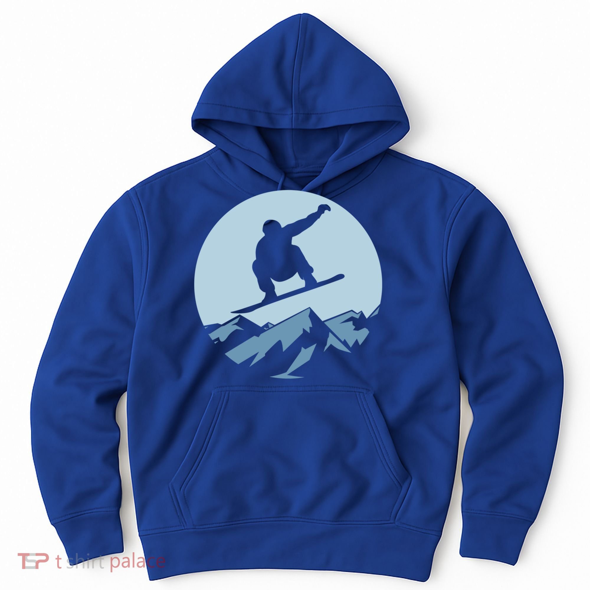 Board Snowboard Mountain Flying Board Snowboarder Fun Gift Hoodie