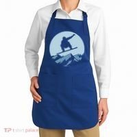 Board Snowboard Mountain Flying Board Snowboarder Fun Gift Apron thumb 2