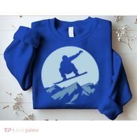 Board Snowboard Mountain Flying Board Snowboarder Fun Gift Sweatshirt thumb 2
