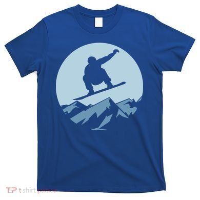 Board Snowboard Mountain Flying Board Snowboarder Fun Gift T-Shirt