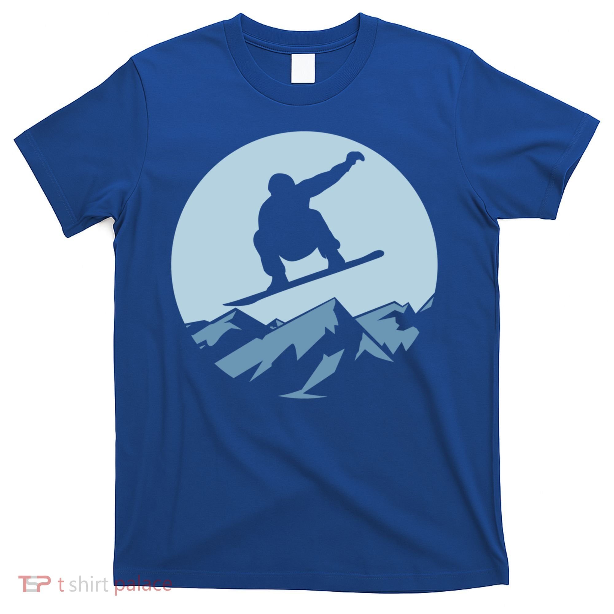 Board Snowboard Mountain Flying Board Snowboarder Fun Gift T-Shirt