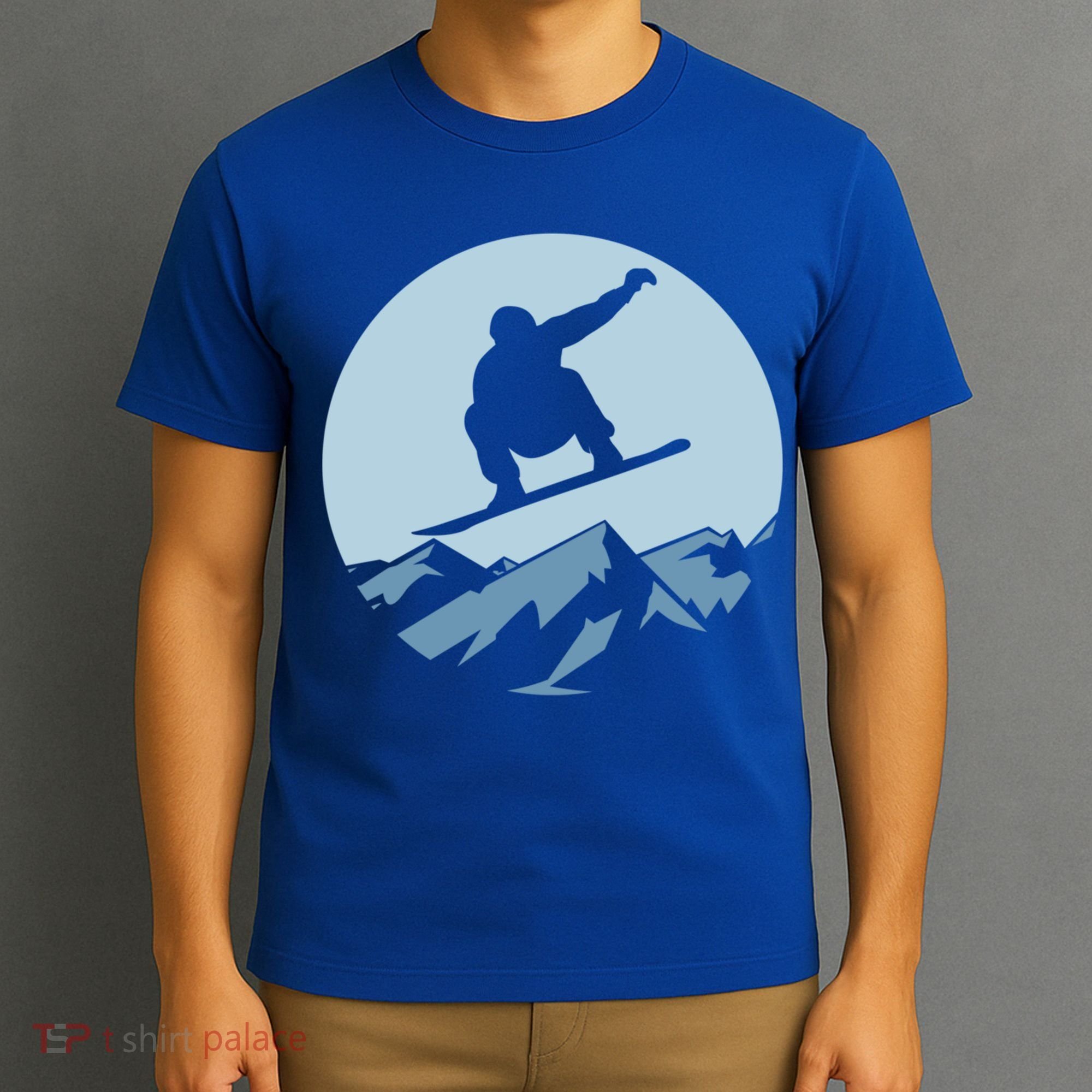 Board Snowboard Mountain Flying Board Snowboarder Fun Gift T-Shirt