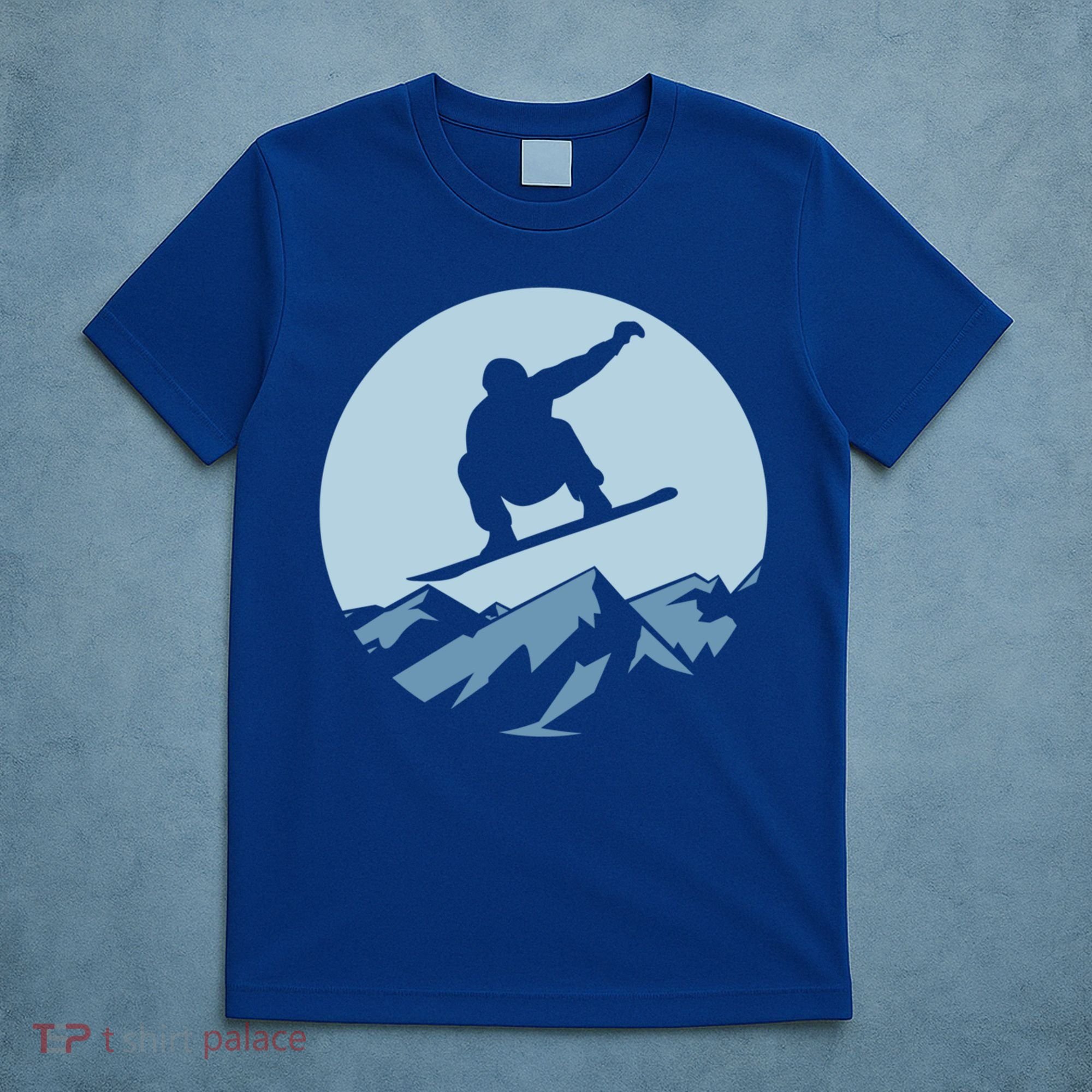 Board Snowboard Mountain Flying Board Snowboarder Fun Gift T-Shirt