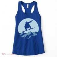 Board Snowboard Mountain Flying Board Snowboarder Fun Gift Women's Tank Top thumb 0