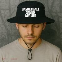 Basketball Saved My Life Bucket Hat thumb 2