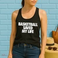 Basketball Saved My Life Women's Tank Top thumb 2