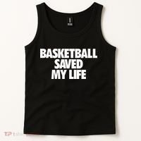 Basketball Saved My Life Tank Top thumb 2
