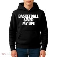 Basketball Saved My Life Kids Hoodie thumb 4