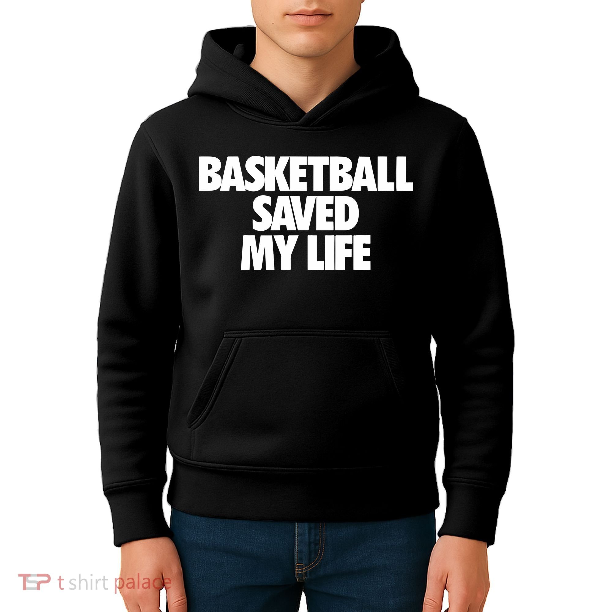 Basketball Saved My Life Kids Hoodie