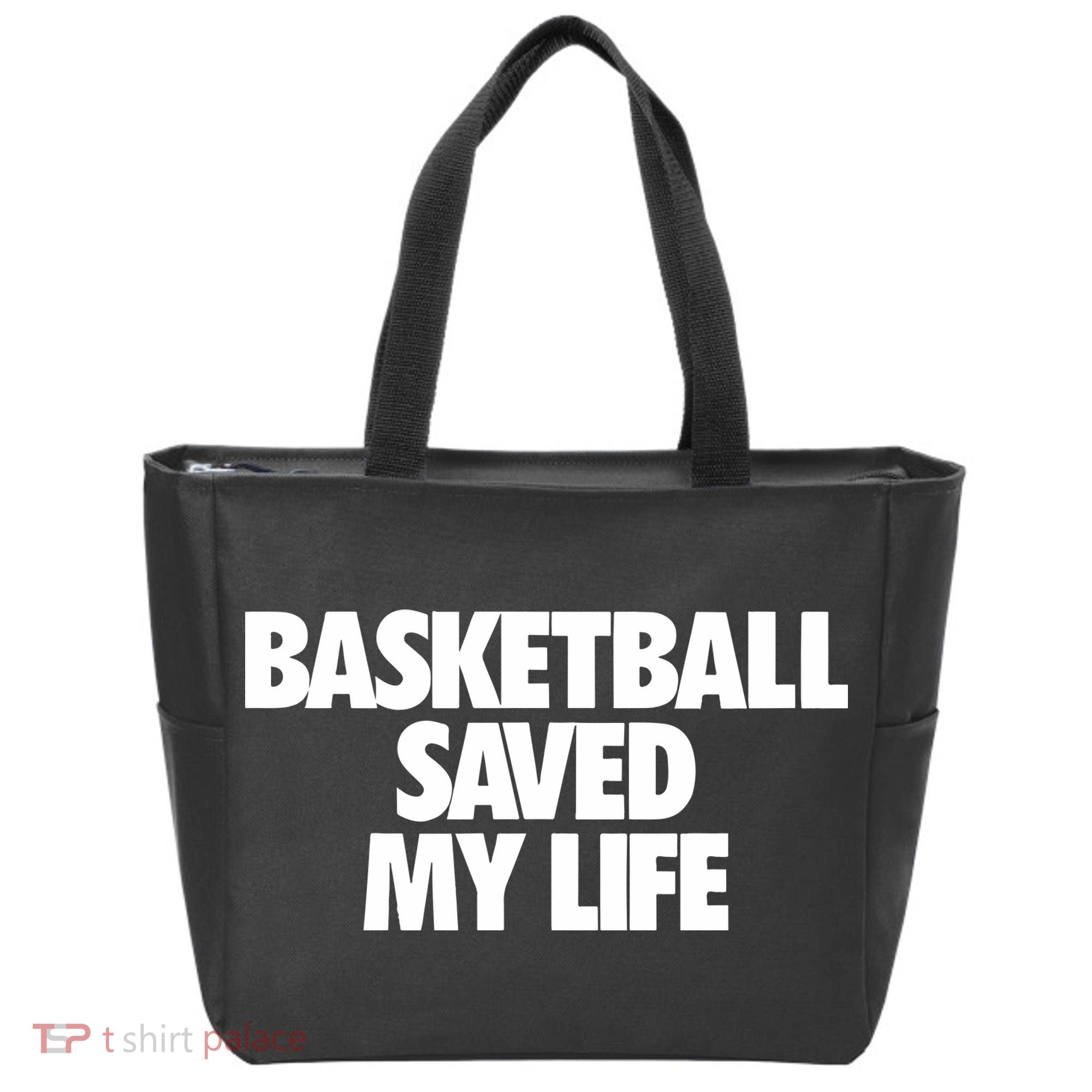 Basketball Saved My Life Tote Bag