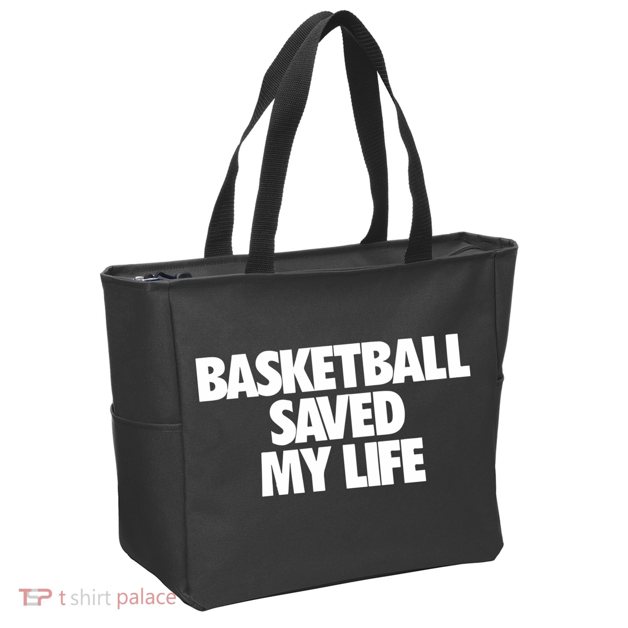 Basketball Saved My Life Tote Bag