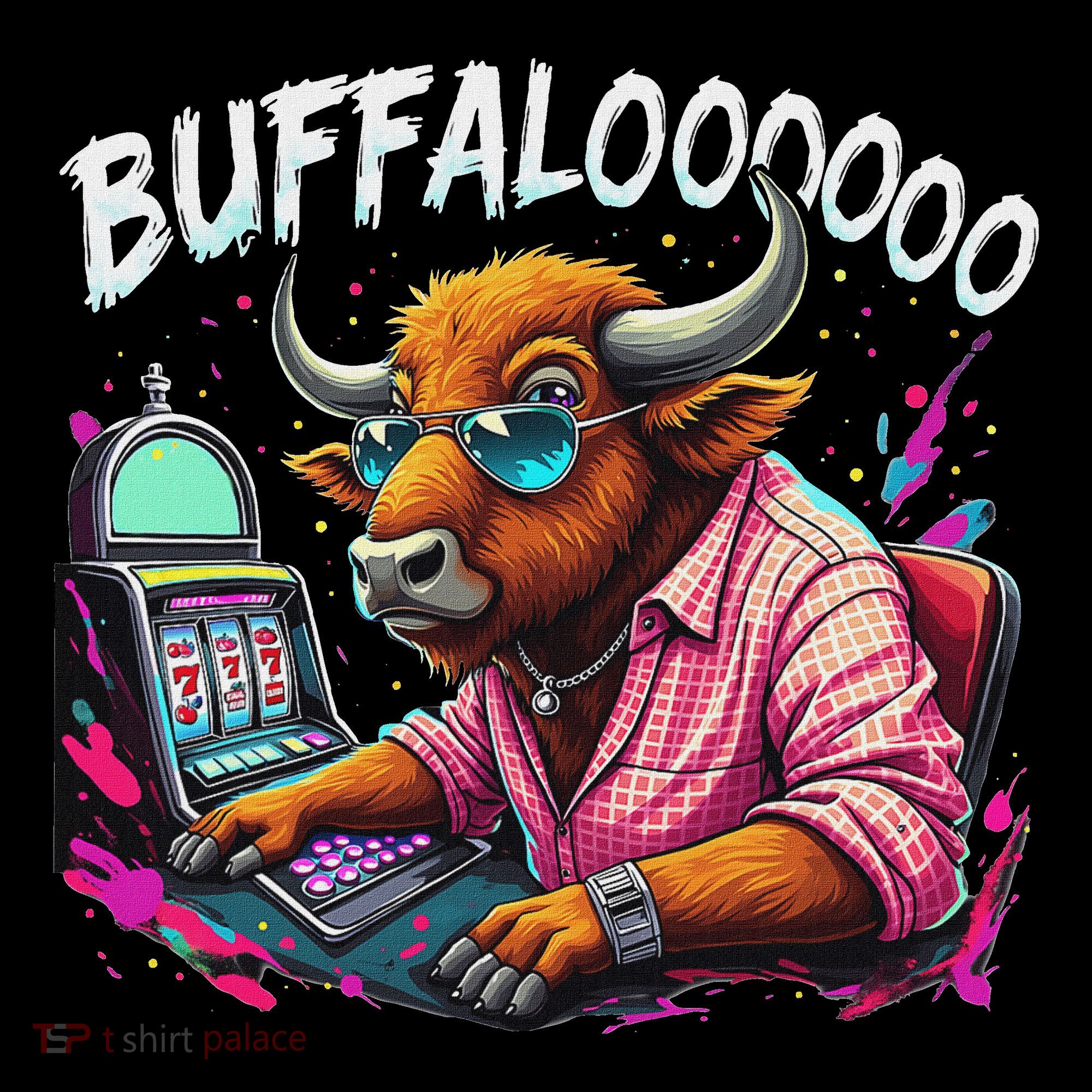 Buffalo Slot Machine Doggie Tank