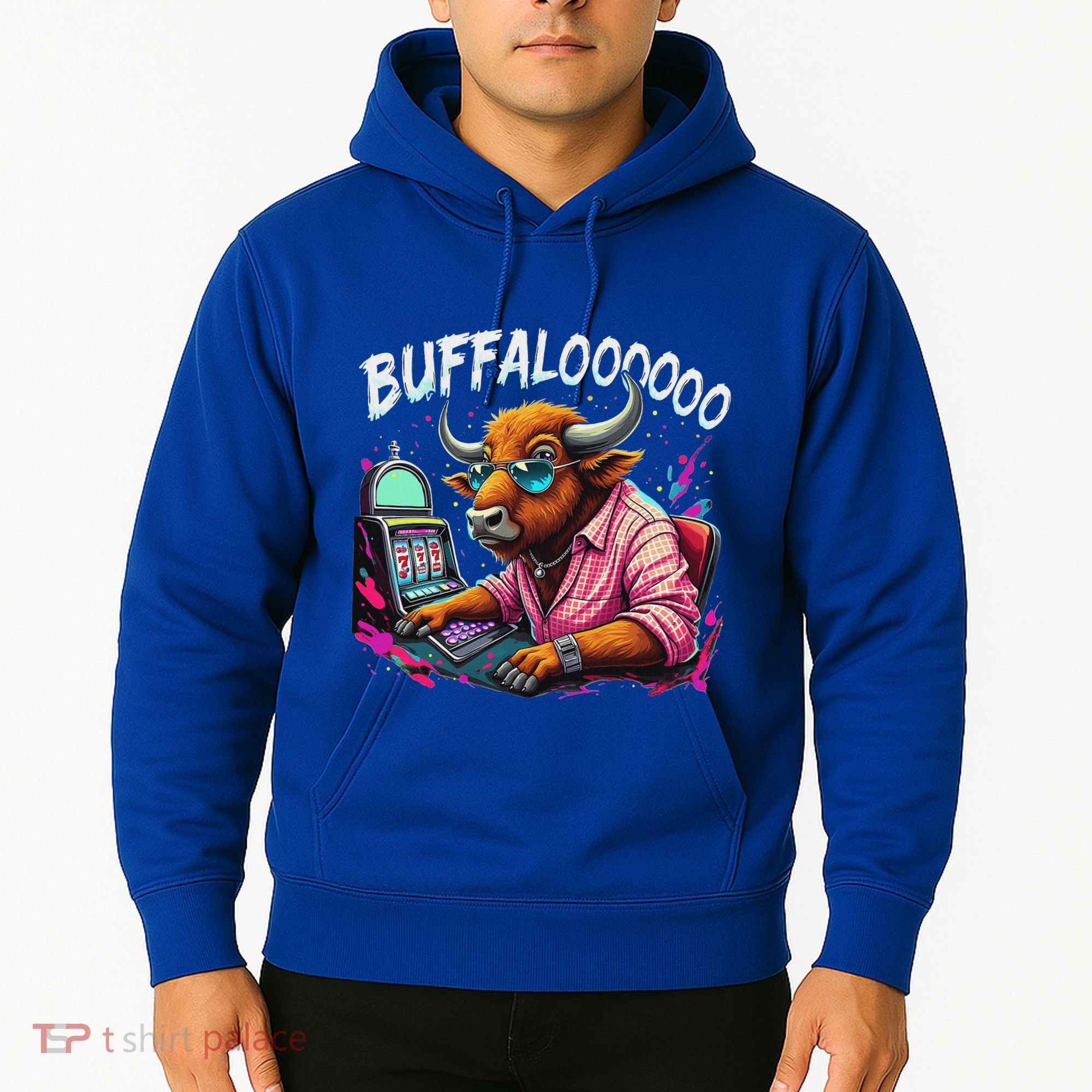 Buffalo Slot Machine Hoodie