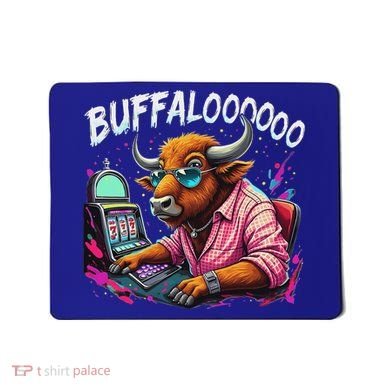 Buffalo Slot Machine Mousepad