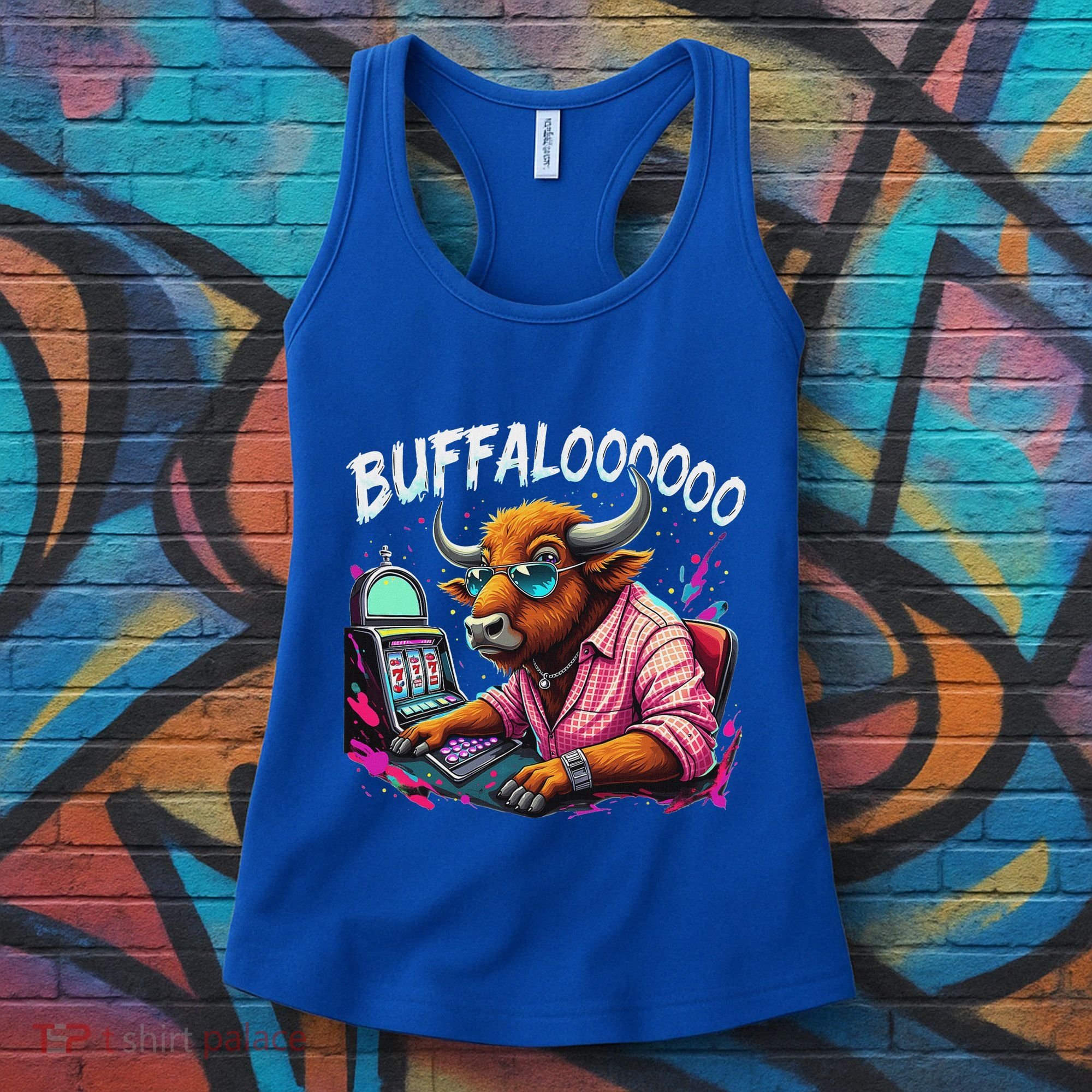 Buffalo Slot Machine Women's Tank Top