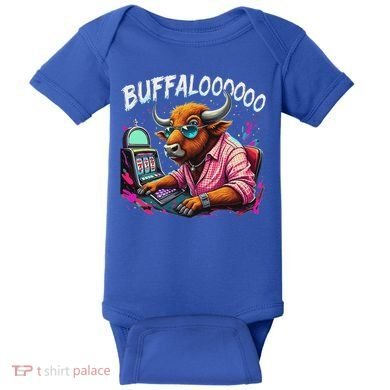Buffalo Slot Machine Baby Bodysuit