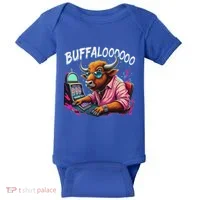 Buffalo Slot Machine Baby Bodysuit thumb 0