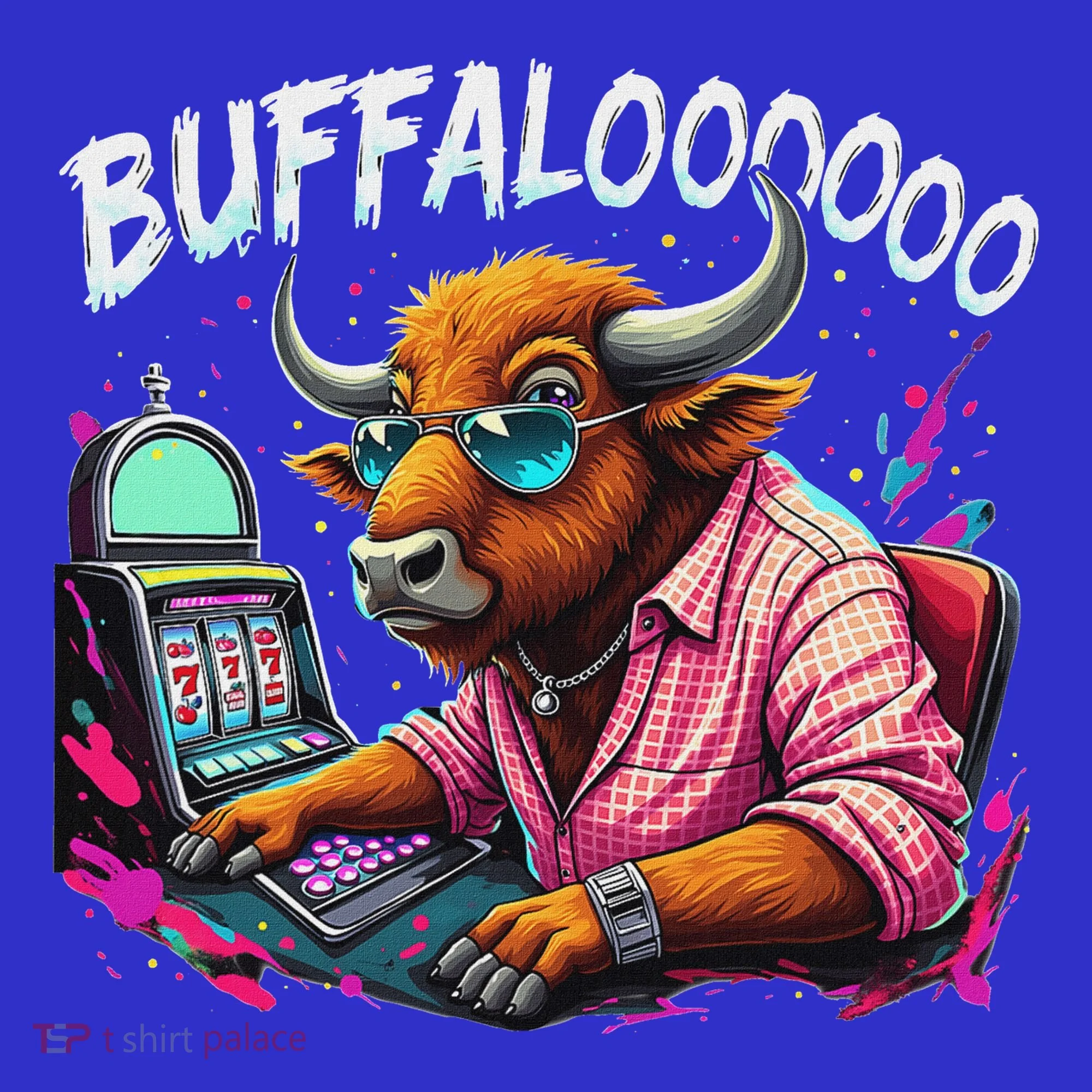 Buffalo Slot Machine Toddler Hoodie
