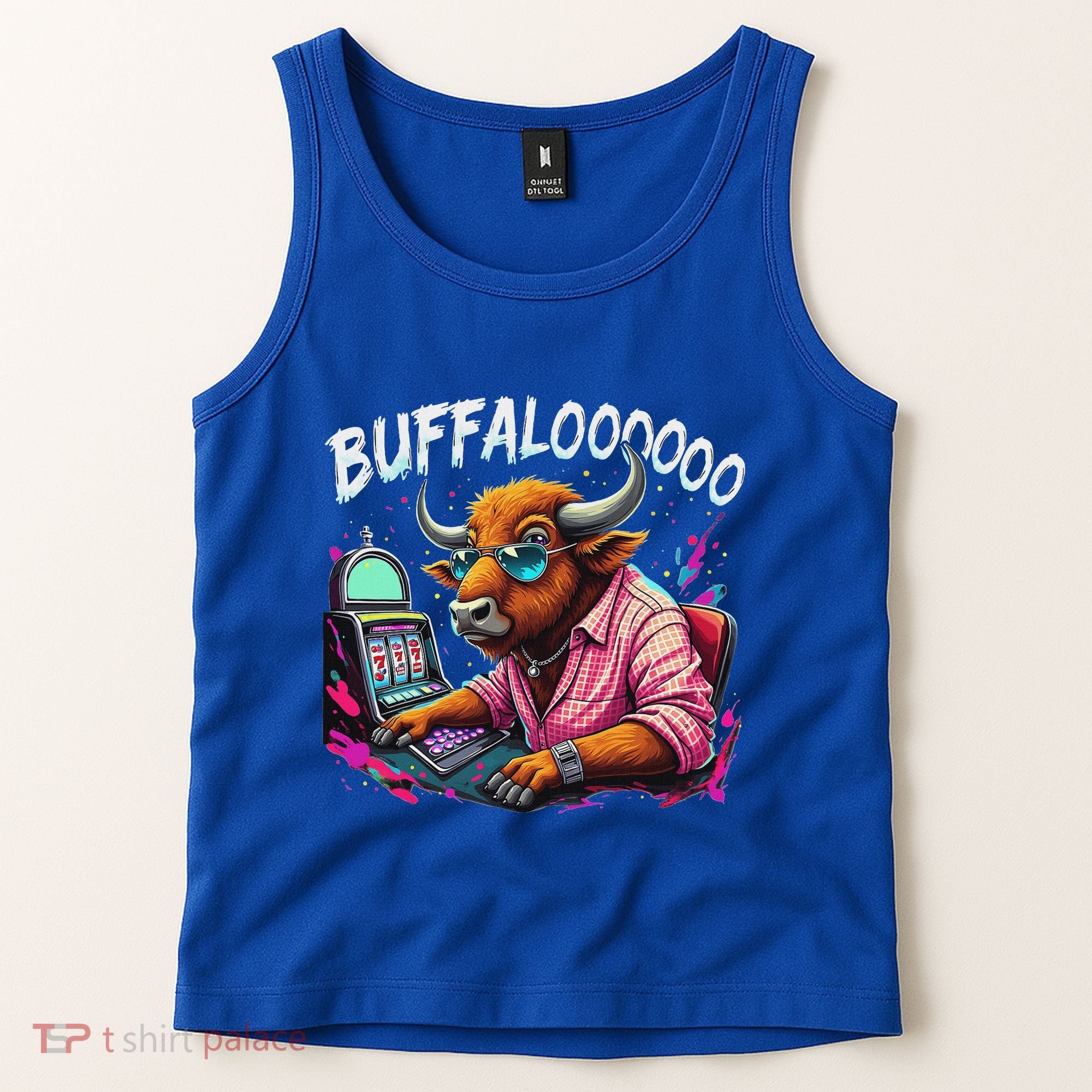 Buffalo Slot Machine Tank Top