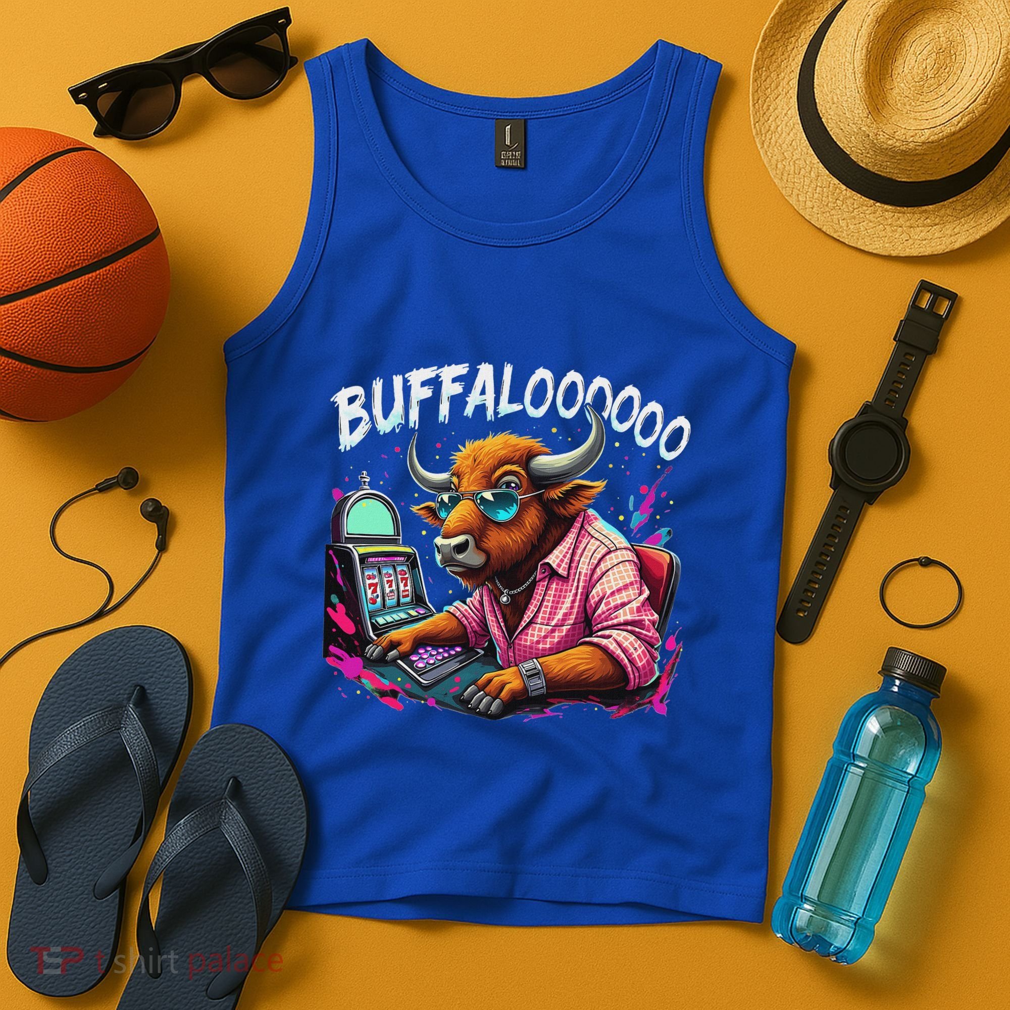 Buffalo Slot Machine Tank Top