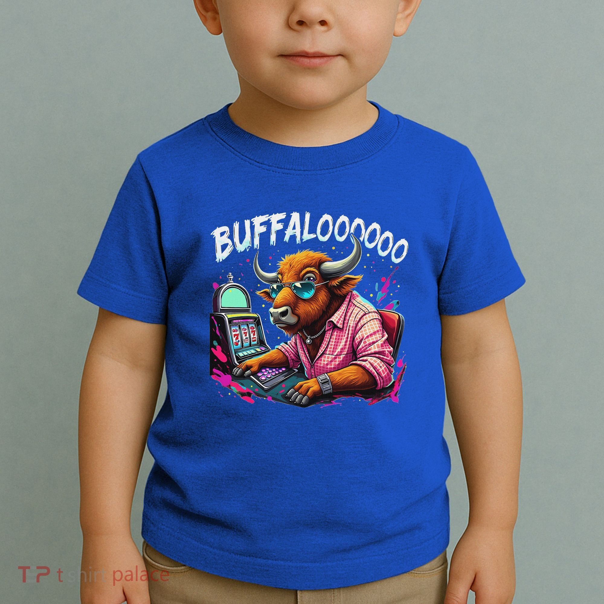Buffalo Slot Machine Toddler T-Shirt