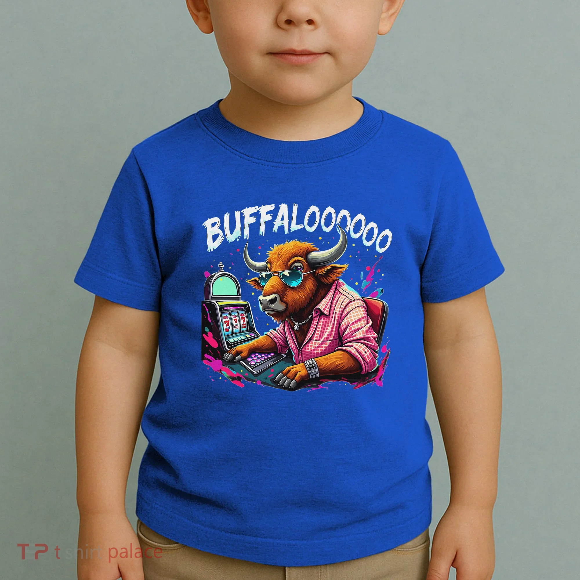 Buffalo Slot Machine Toddler T-Shirt