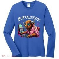 Buffalo Slot Machine Women's Long Sleeve Shirt thumb 0