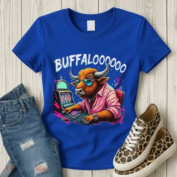 Buffalo Slot Machine Women's T-Shirt
