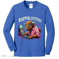 Buffalo Slot Machine Kids Long Sleeve Shirt thumb 0