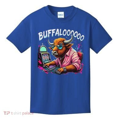 Buffalo Slot Machine Kids T-Shirt