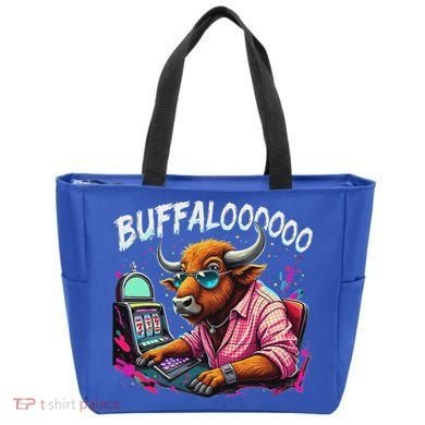Buffalo Slot Machine Tote Bag