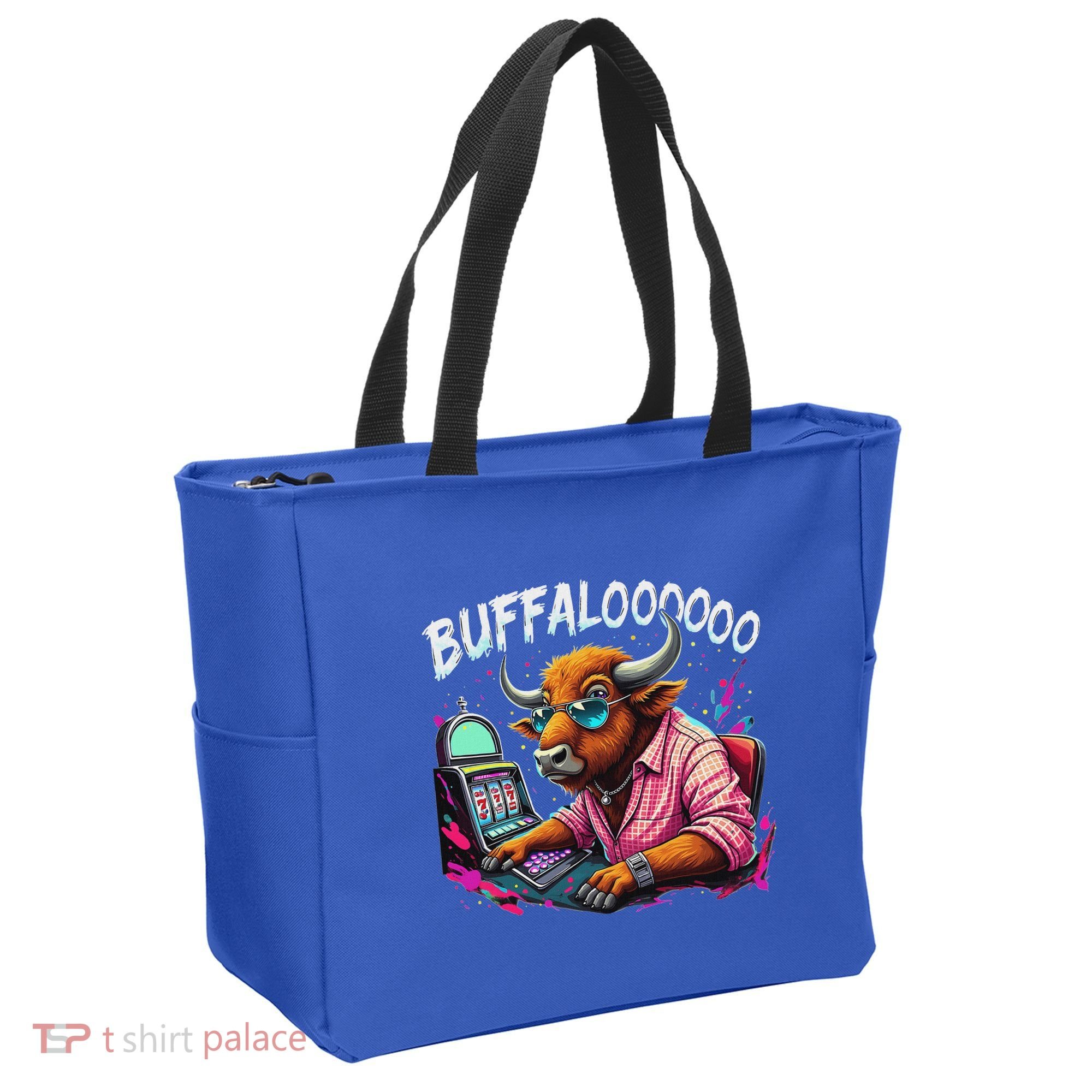 Buffalo Slot Machine Tote Bag