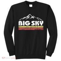 Big Sky Montana Mountain Sunset Sweatshirt thumb 0