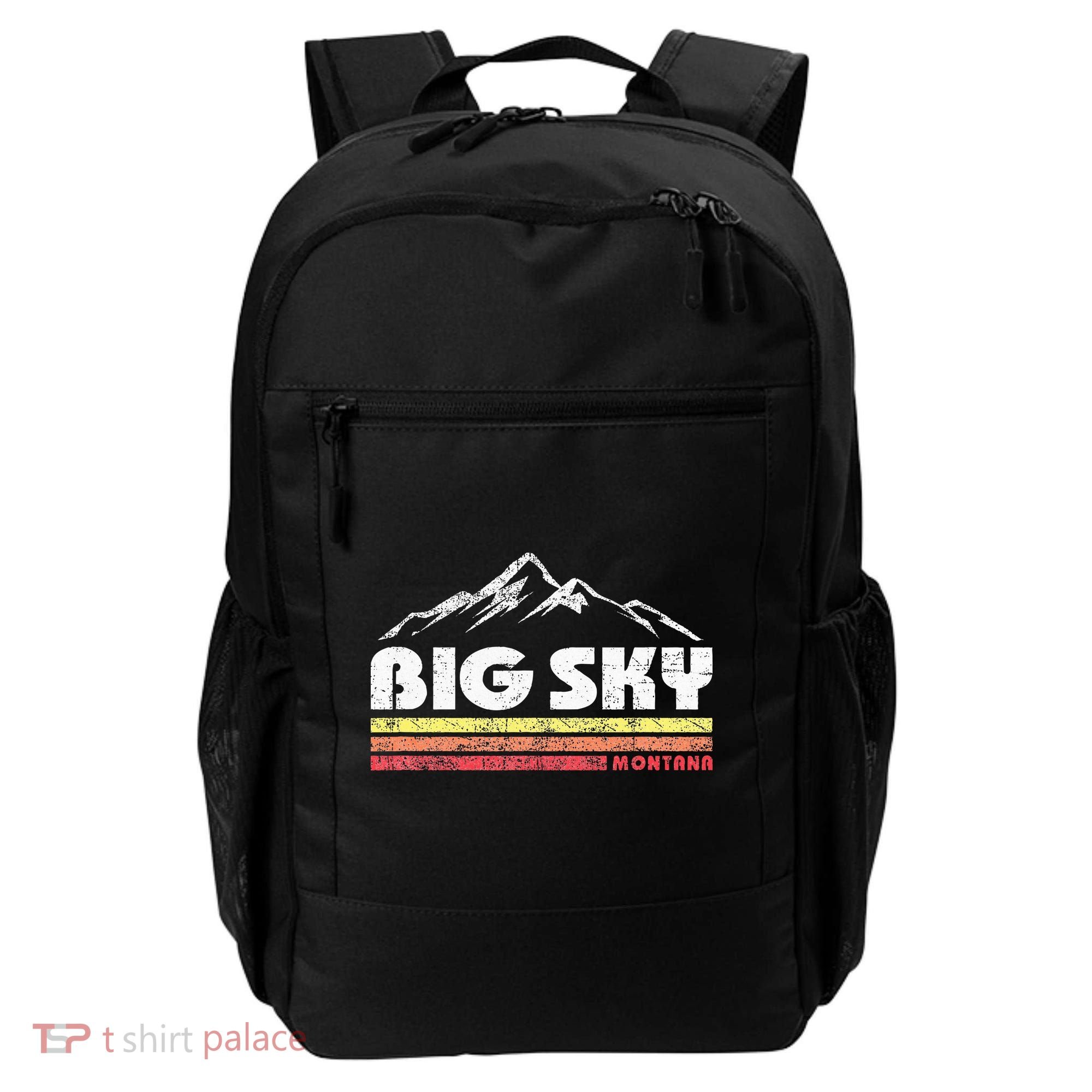 Big Sky Montana Mountain Sunset Backpack