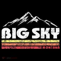 Big Sky Montana Mountain Sunset Backpack thumb 2