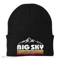 Big Sky Montana Mountain Sunset Beanie thumb 0