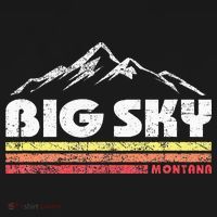 Big Sky Montana Mountain Sunset Pajama Set thumb 2