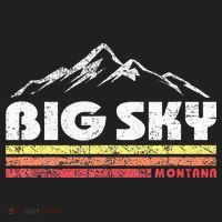 Big Sky Montana Mountain Sunset Hat thumb 2