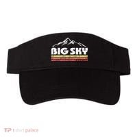 Big Sky Montana Mountain Sunset Visor thumb 0