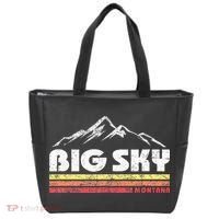 Big Sky Montana Mountain Sunset Tote Bag thumb 0