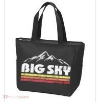 Big Sky Montana Mountain Sunset Tote Bag thumb 3