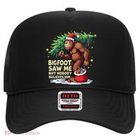 Bigfoot Saw Me But Nobody Believes Him Christmas Bigfoot Hat thumb 0