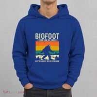 Bigfoot Saw Me But Nobody Believes Him Hoodie thumb 0