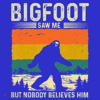 Bigfoot Saw Me But Nobody Believes Him Sweatshirt thumb 3