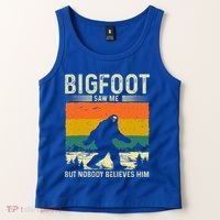 Bigfoot Saw Me But Nobody Believes Him Tank Top thumb 2