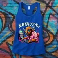 Buffalo Slot Machine Funny Casino Art Casino Lovers Costume Women's Tank Top thumb 3