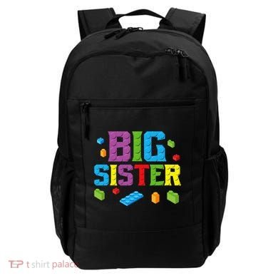 Big Sister Master Builder Building Bricks Blocks Family Set Backpack