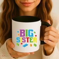 Big Sister Master Builder Building Bricks Blocks Family Set Coffee Mug thumb 3