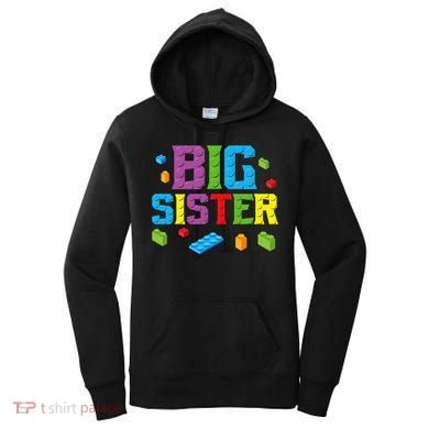 Big Sister Master Builder Building Bricks Blocks Family Set Women's Hoodie
