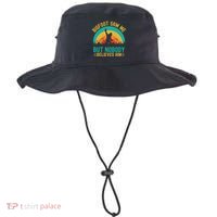 Bigfoot Saw Me But Nobody Believes Him Bucket Hat thumb 0